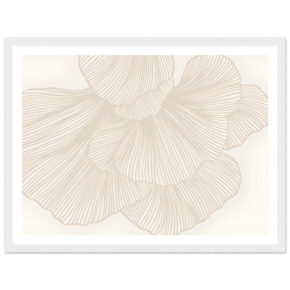 Flower Lines - Poster - Arthena