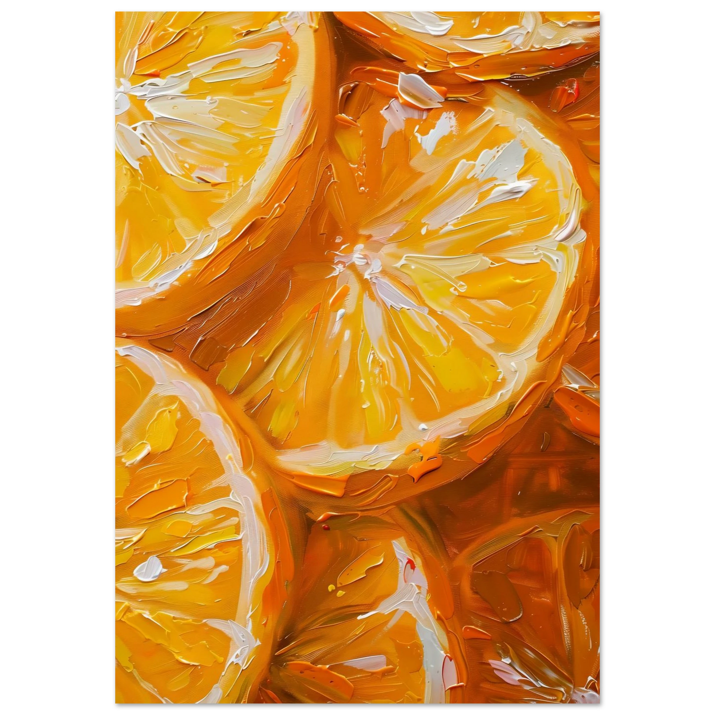 Slices of Orange - Poster - Arthena