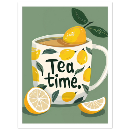 Tea Time - Poster - Arthena