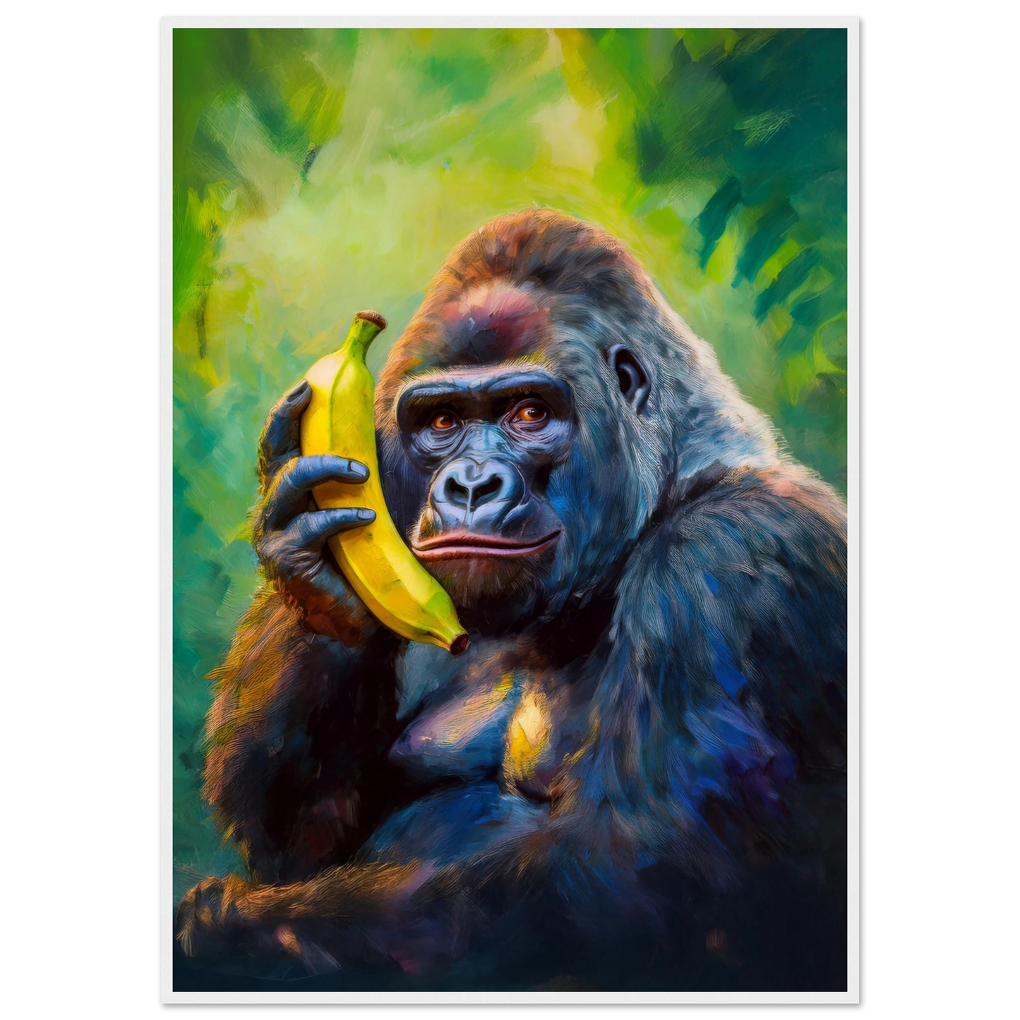 Gorilla on the Line - Poster - Arthena