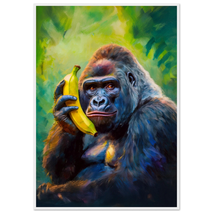 Gorilla on the Line - Poster - Arthena