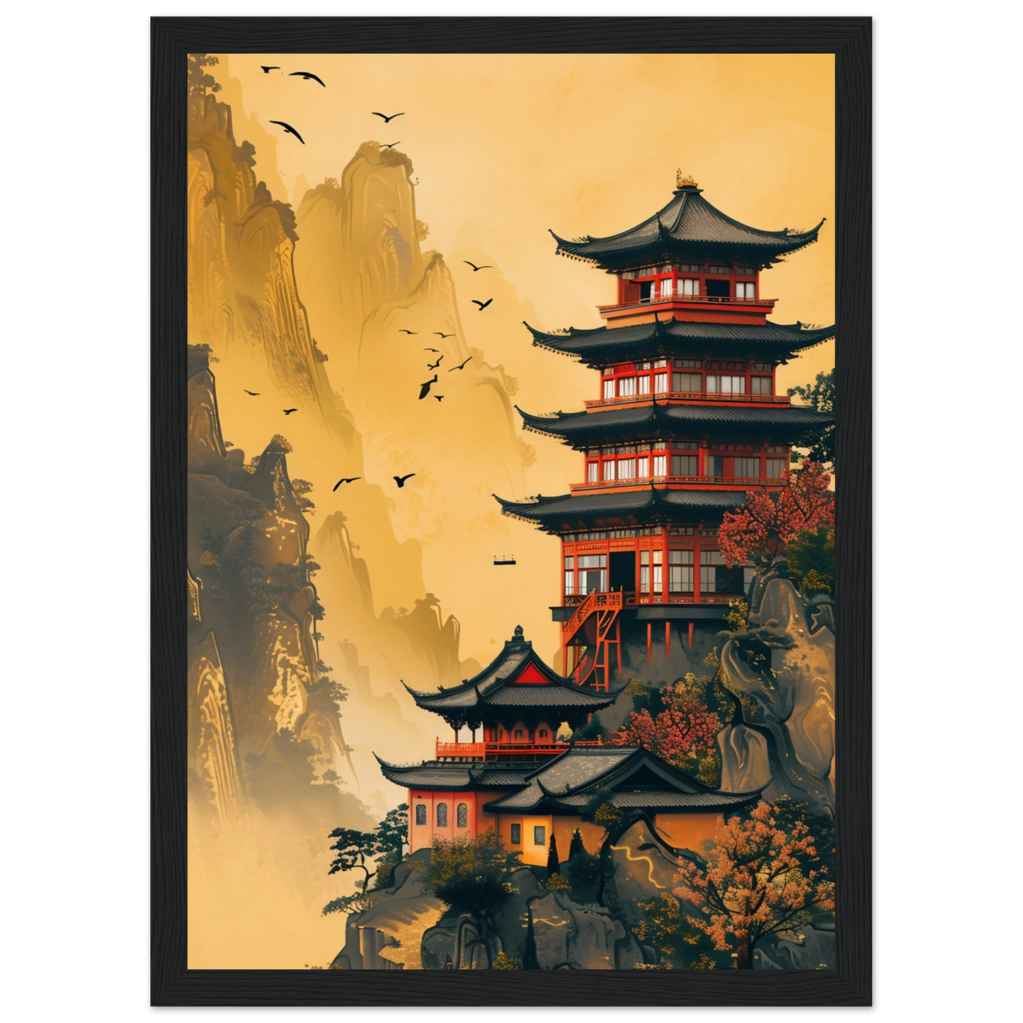 Temple of Tranquility - Poster - Arthena