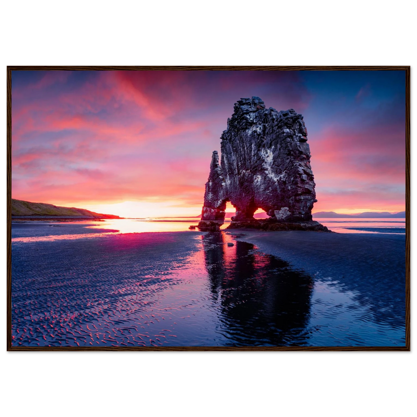 Rock of Fire and Sky - Poster - Arthena