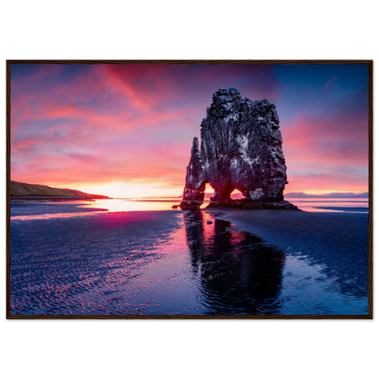 Rock of Fire and Sky - Poster - Arthena