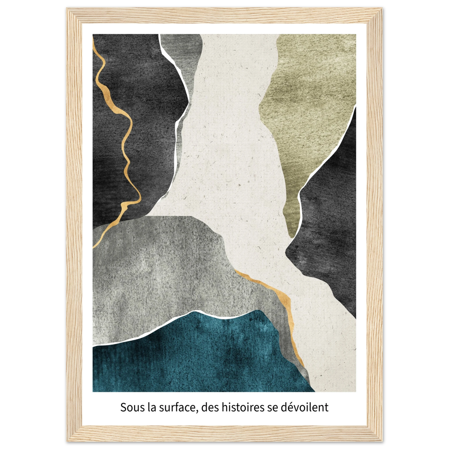 Earth´s Layers - Poster - Arthena