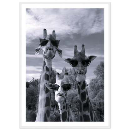 A Sunny Day to be a Giraffe - Poster - Arthena