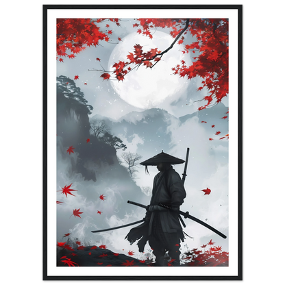 Crimson Leaves - Poster - Arthena