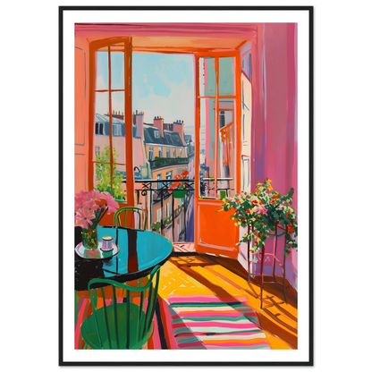 Parisian Morning View - Poster - Arthena