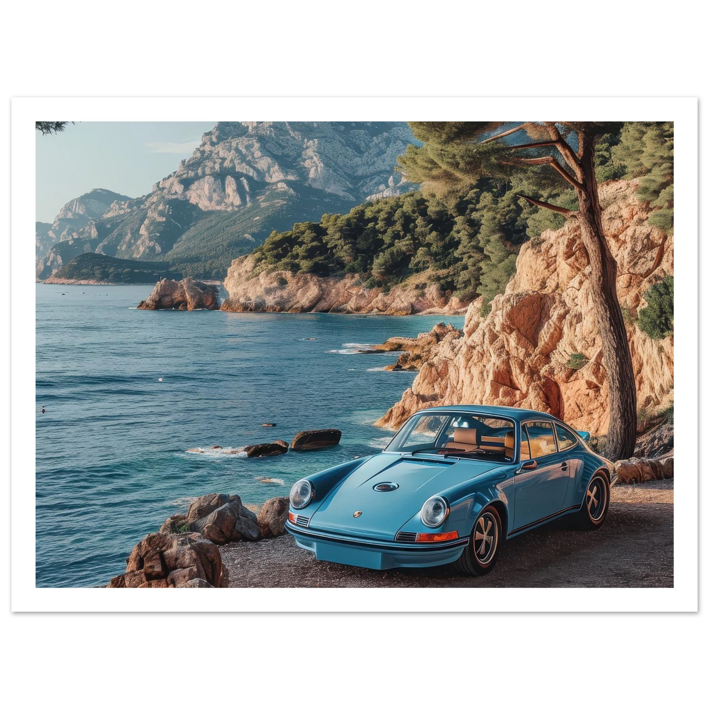 Car Tour of the Amalfi Coast - Poster - Arthena