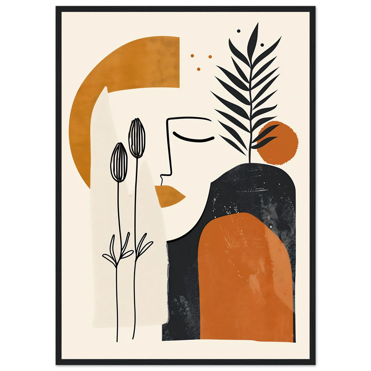 Harmony in Lines - Poster - Arthena