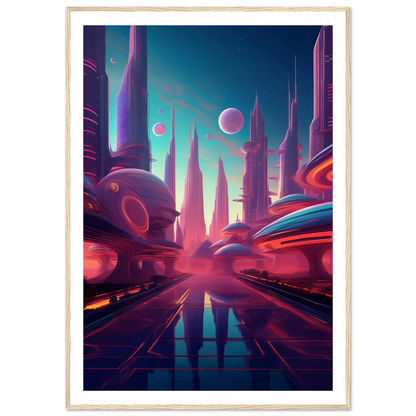 Neon Horizons - Poster - Arthena
