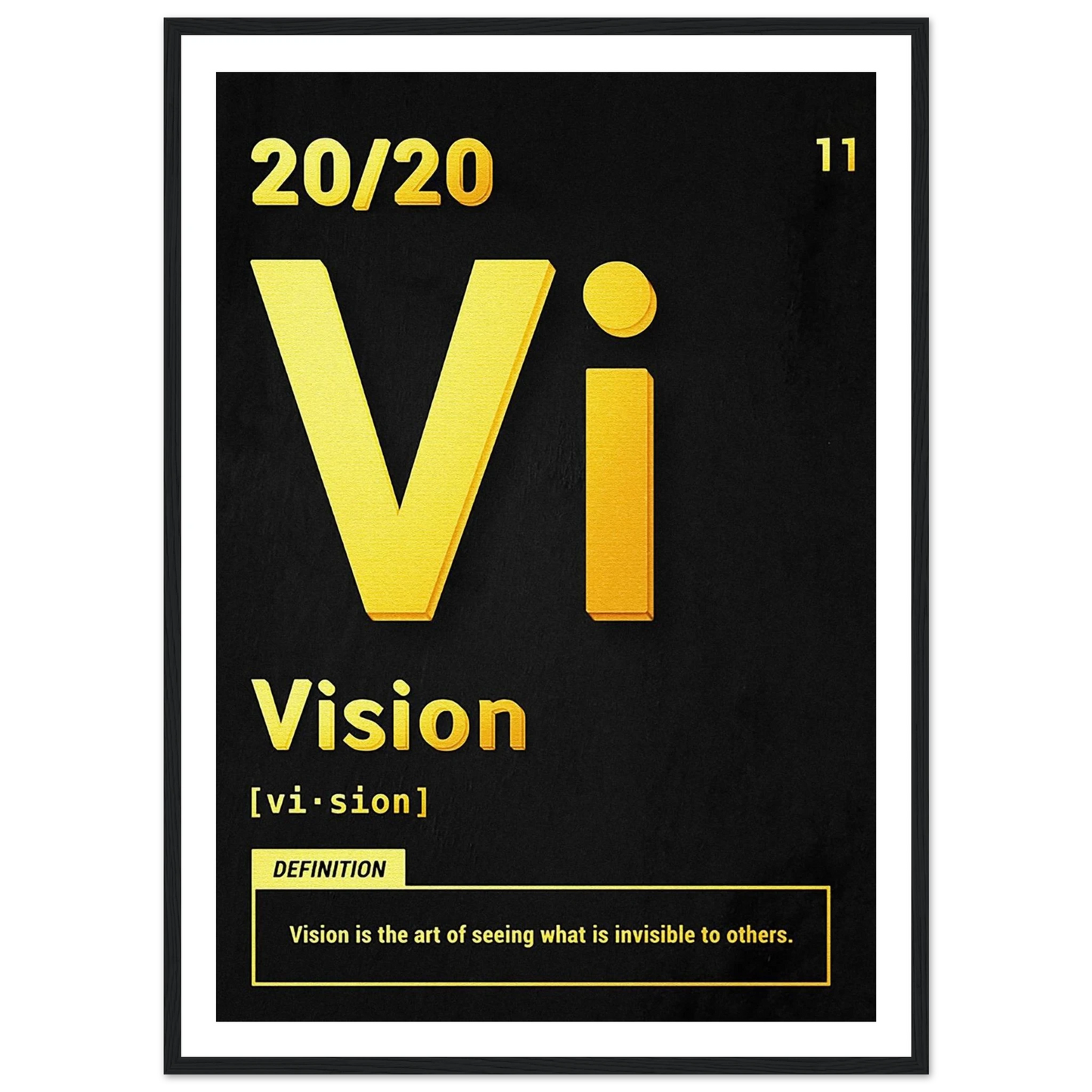 Vision - Poster - Arthena