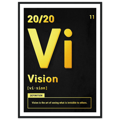 Vision - Poster - Arthena