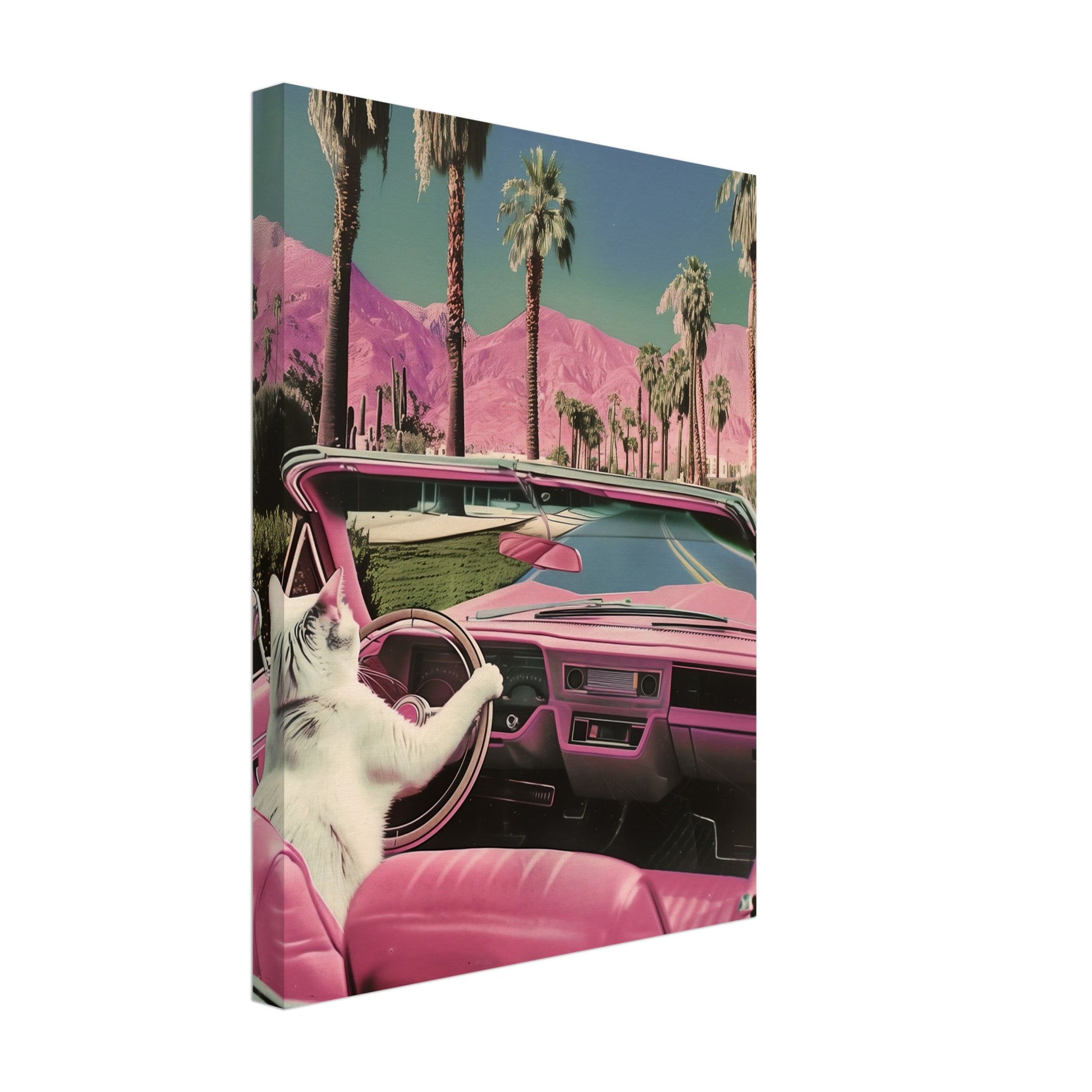Feline Dreams - Canvas - Arthena