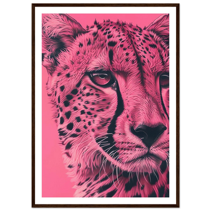 A Pink Cheetah - Poster - Arthena