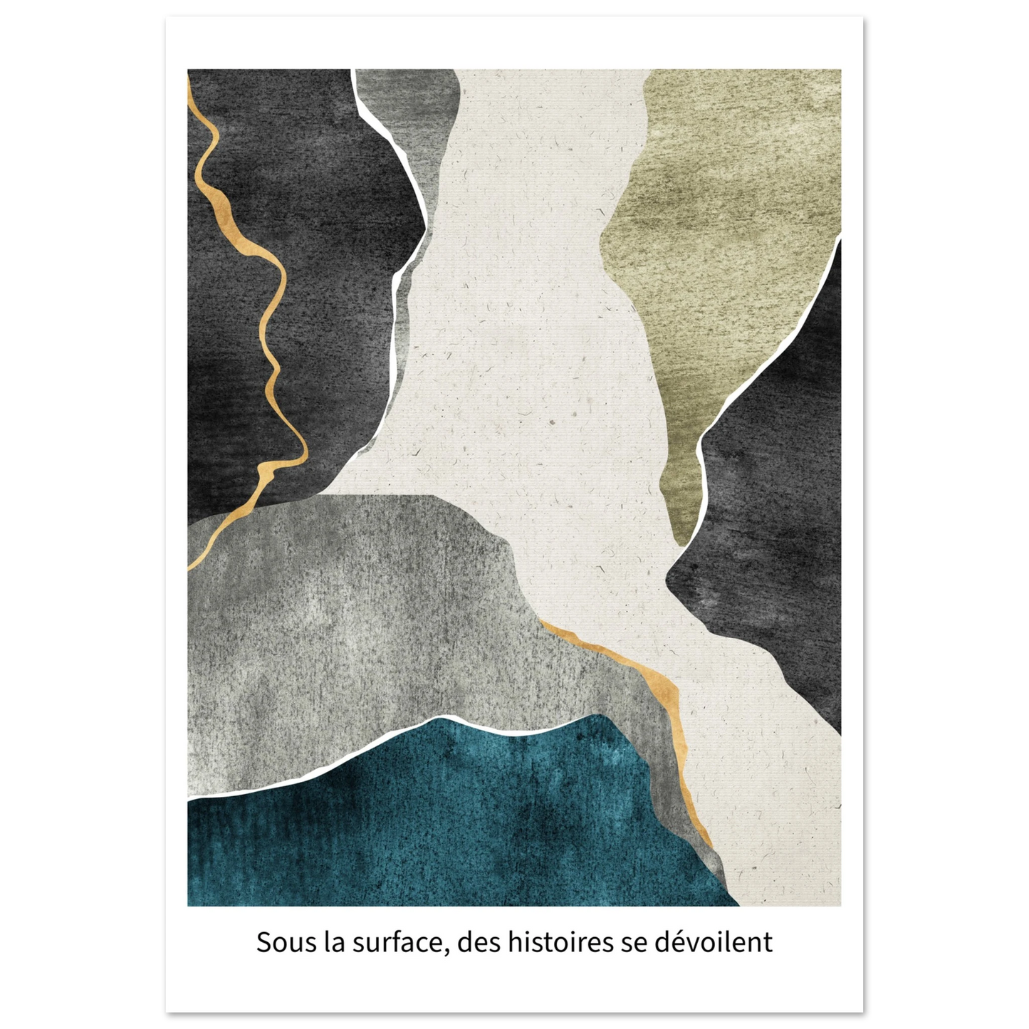 Earth´s Layers - Poster - Arthena