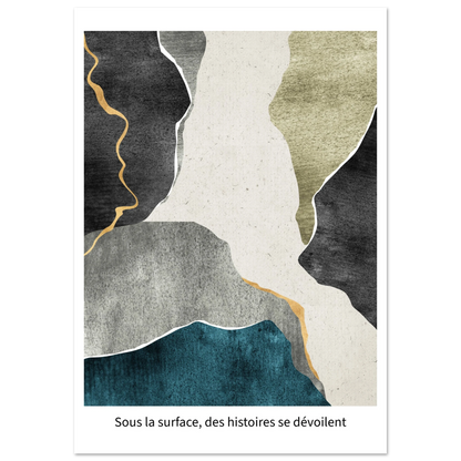 Earth´s Layers - Poster - Arthena