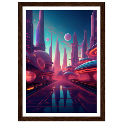Neon Horizons - Poster - Arthena