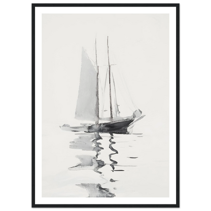Abstract boat - Poster - Arthena