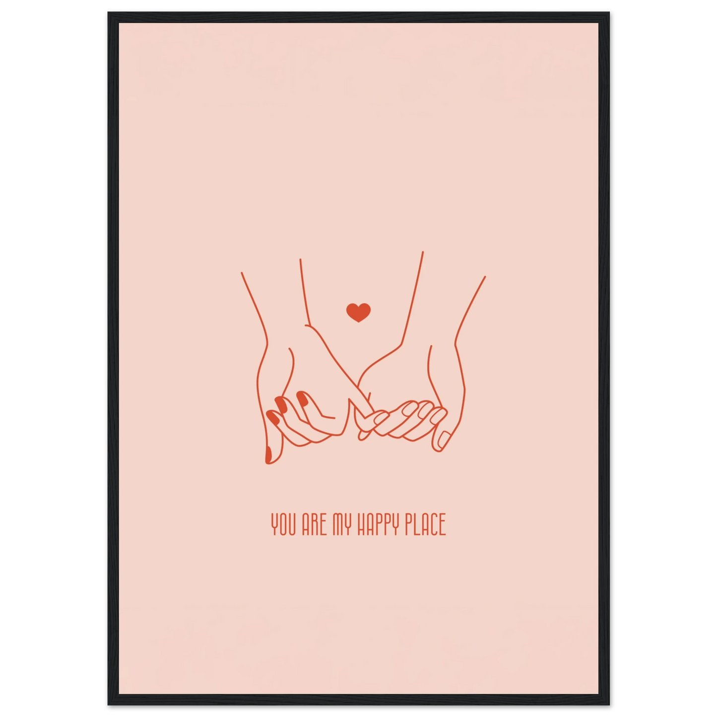 You are my happy place - Poster - Arthena
