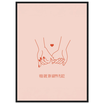You are my happy place - Poster - Arthena