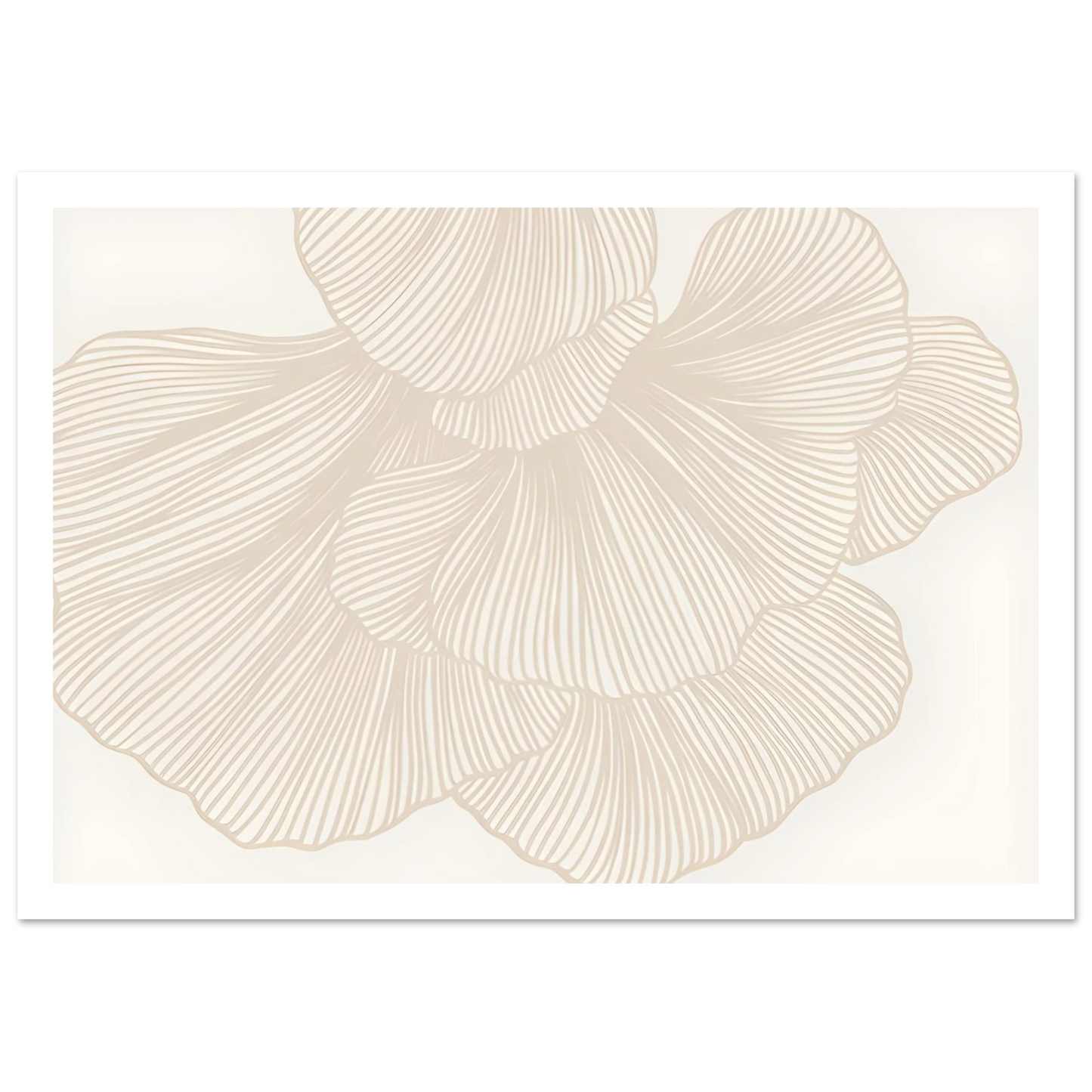 Flower Lines - Poster - Arthena