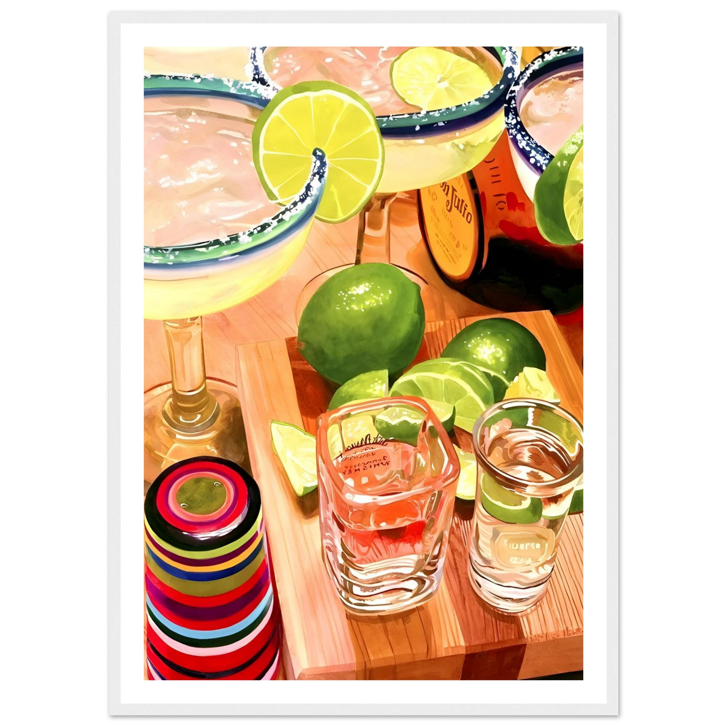 Fiesta in a Glass - Poster - Arthena