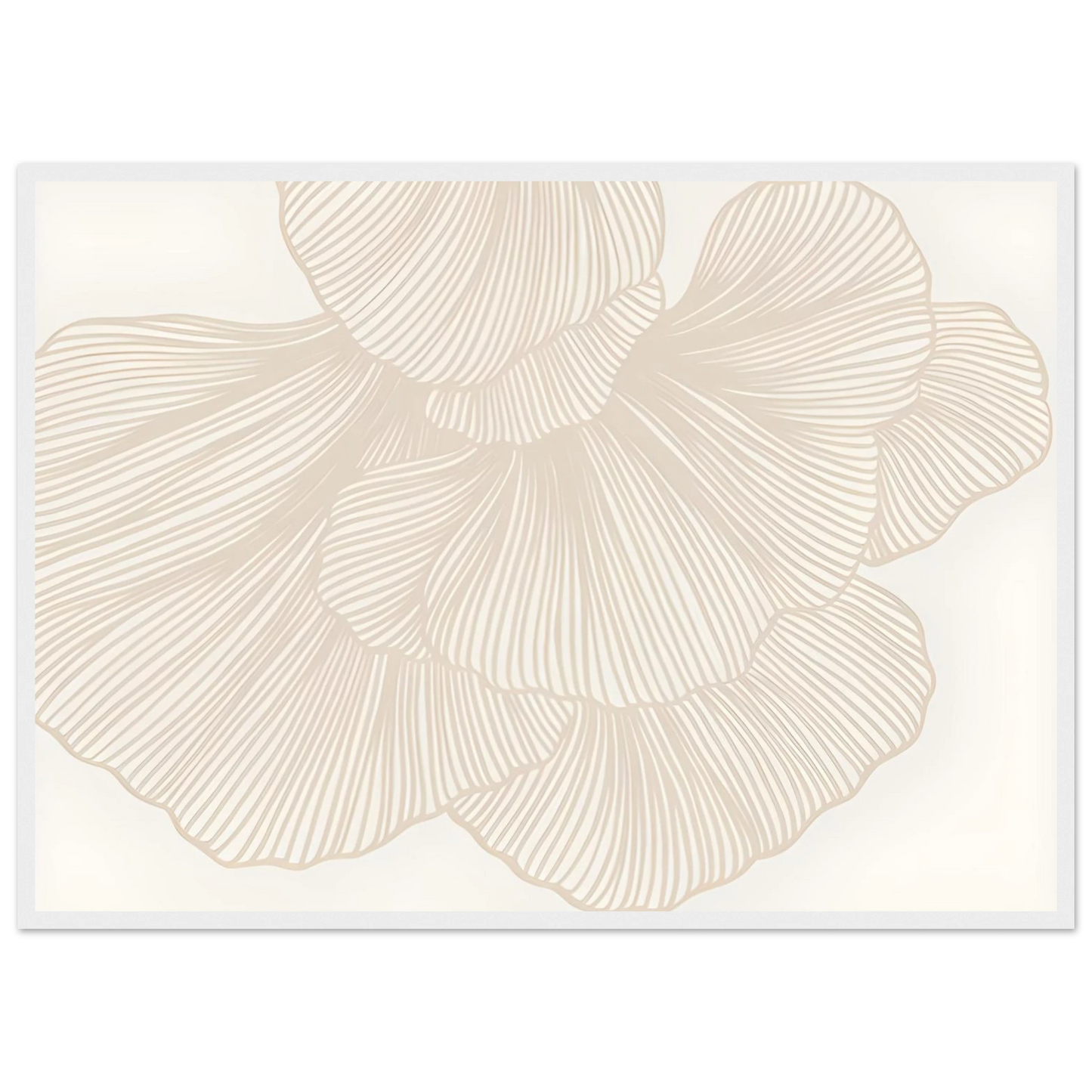 Flower Lines - Poster - Arthena
