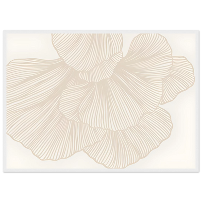 Flower Lines - Poster - Arthena