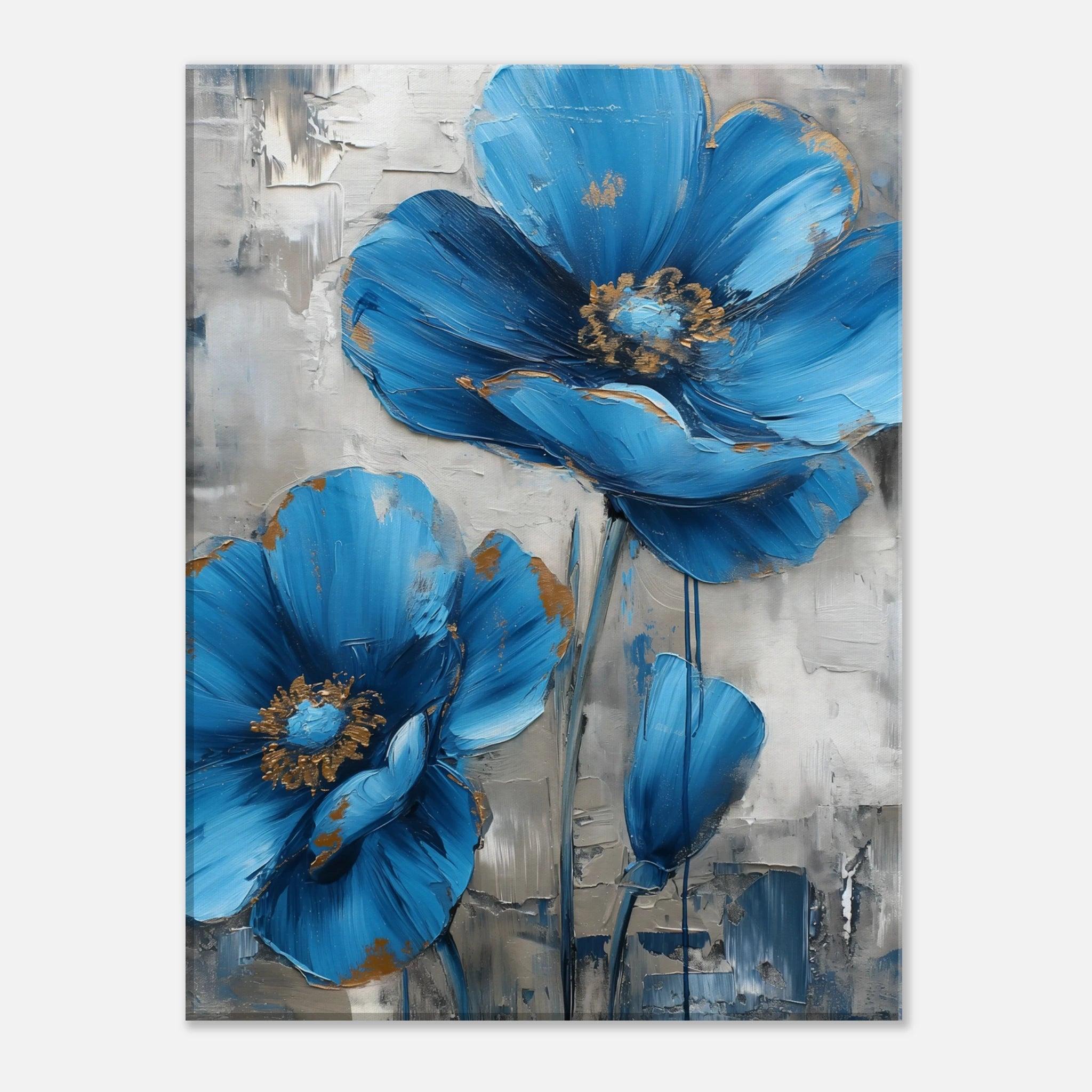 Blue in Bloom - Canvas - Arthena