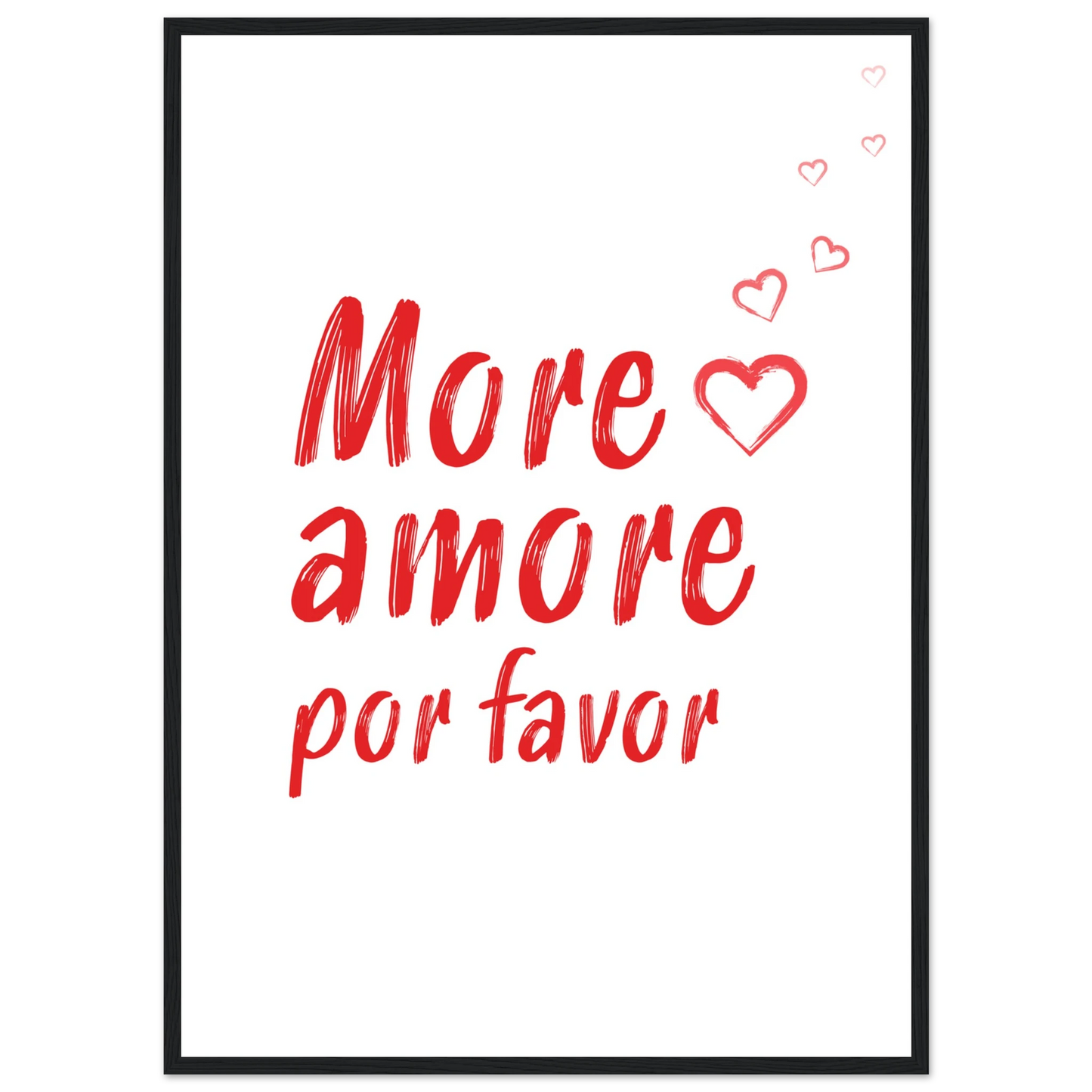 More Amore Por Favor - Poster - Arthena