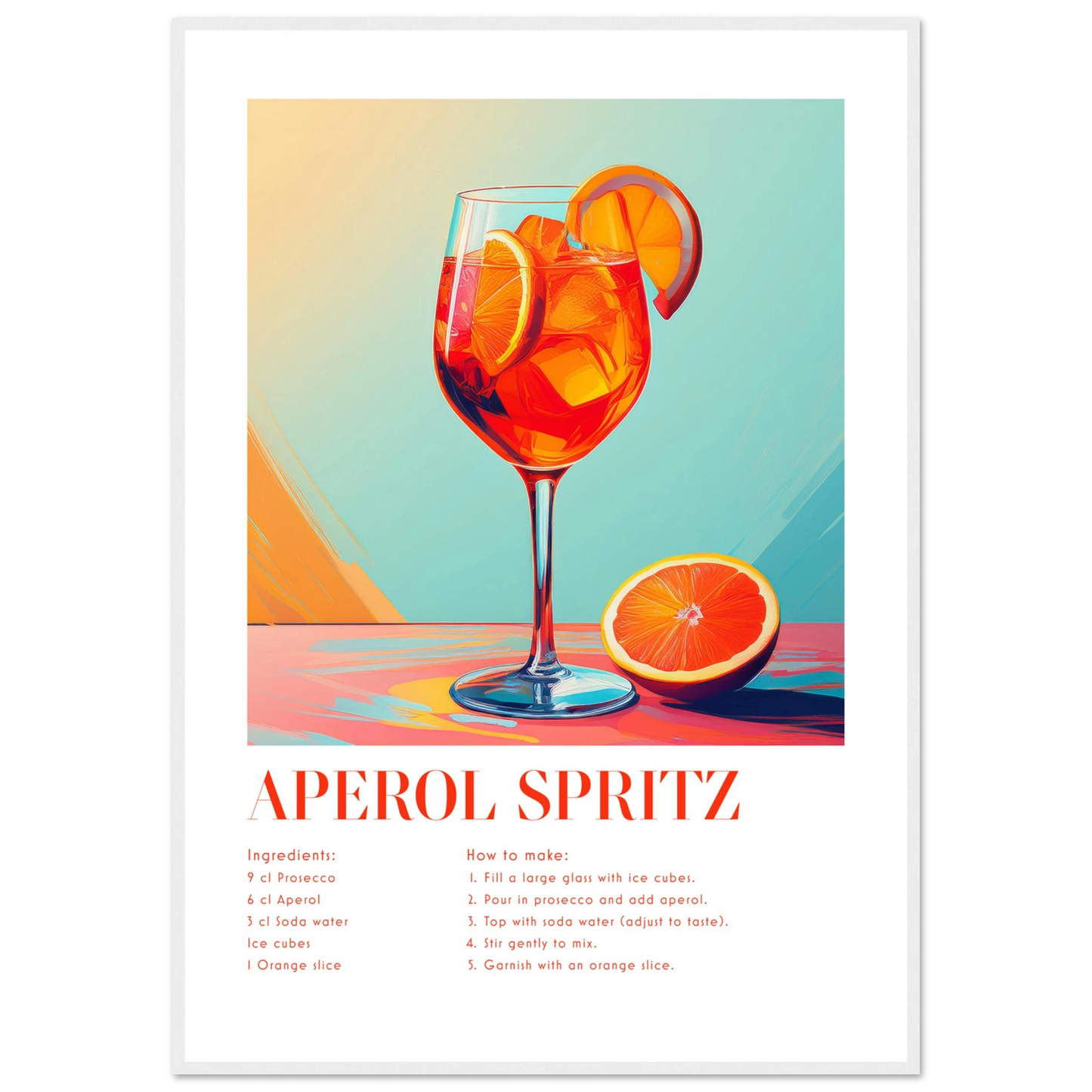 Aperol Spritz - Poster - Arthena