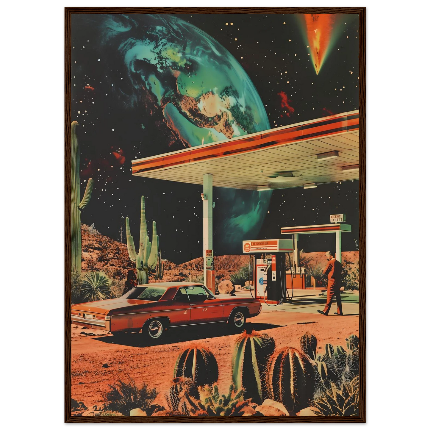 Interstellar Pit Stop - Poster - Arthena