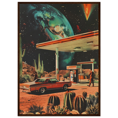 Interstellar Pit Stop - Poster - Arthena