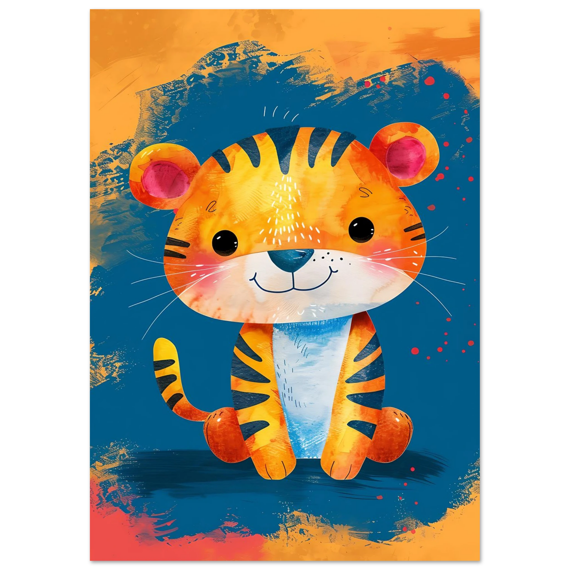 Baby Tiger - Poster - Arthena