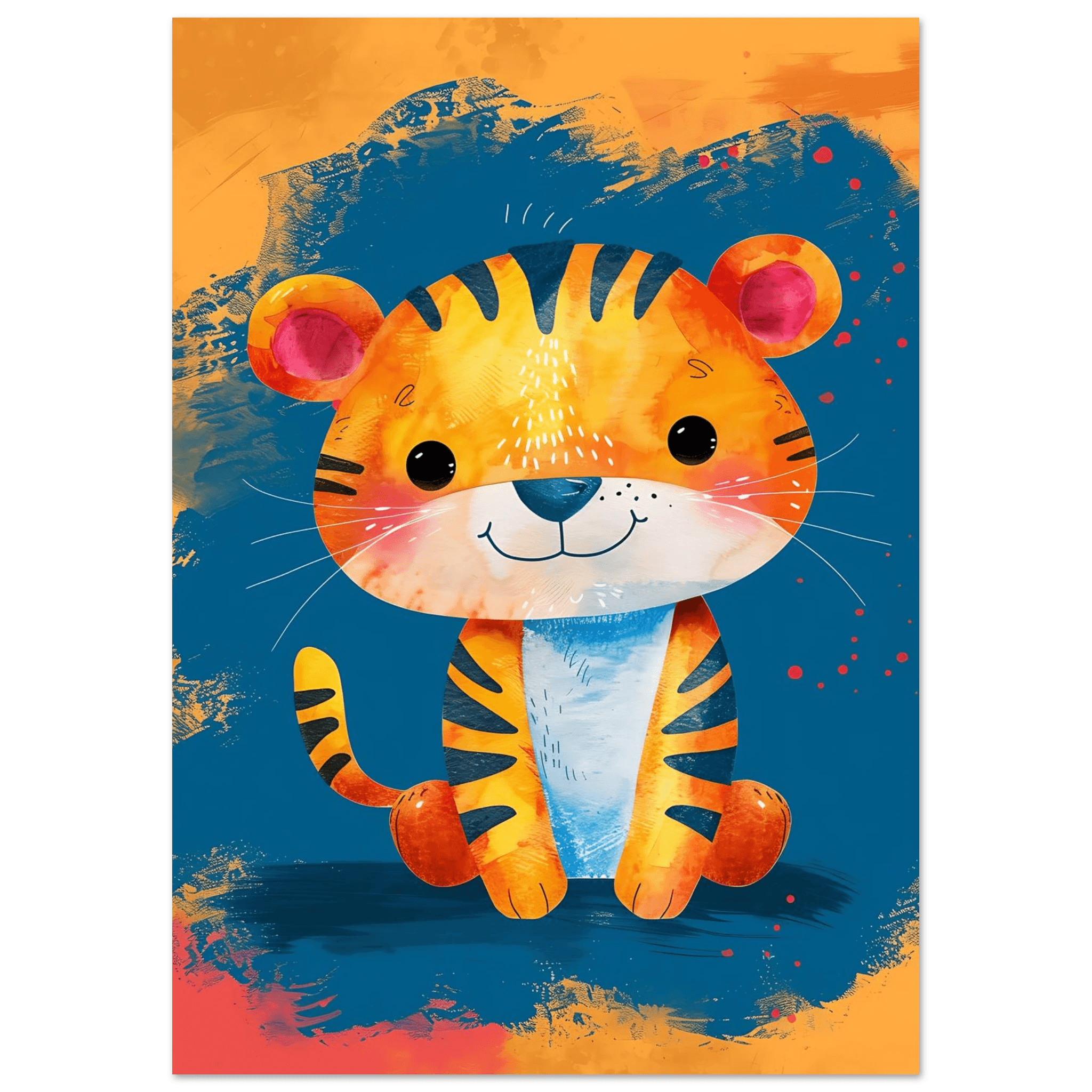 Baby Tiger - Poster - Arthena