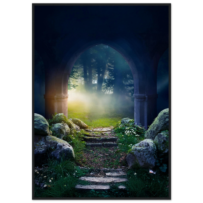 Portal to Tranquility - Poster - Arthena