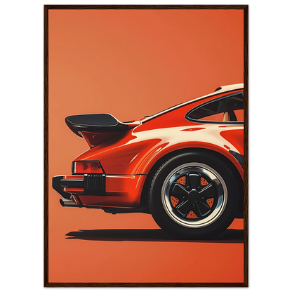 Retro Car - Poster - Arthena