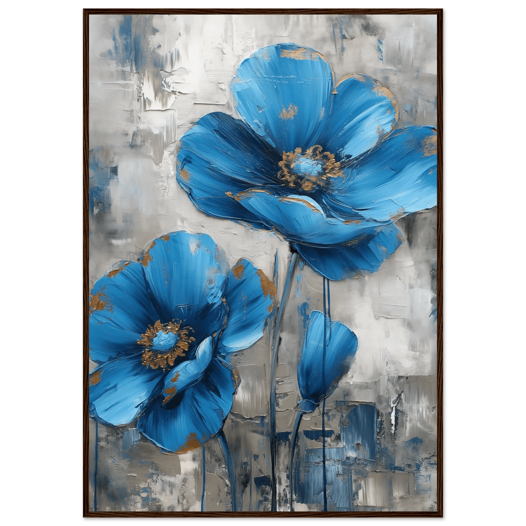 Blue in Bloom - Poster - Arthena