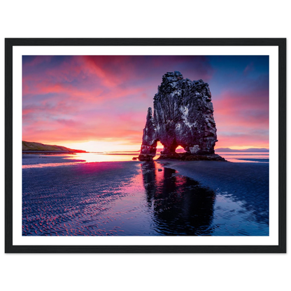 Rock of Fire and Sky - Poster - Arthena