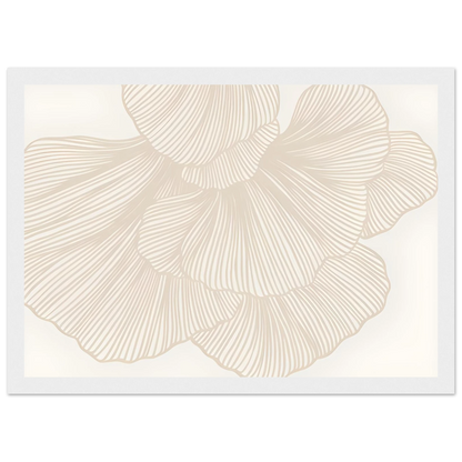 Flower Lines - Poster - Arthena