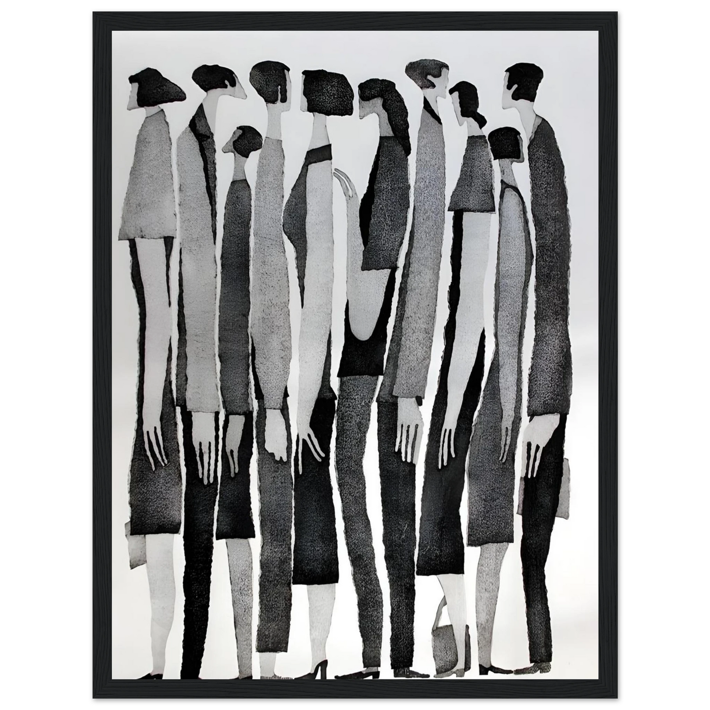 Silent Crowd - Poster - Arthena