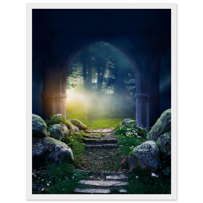 Portal to Tranquility - Poster - Arthena