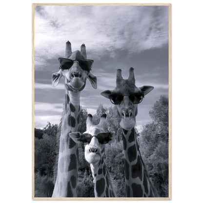 A Sunny Day to be a Giraffe - Poster - Arthena