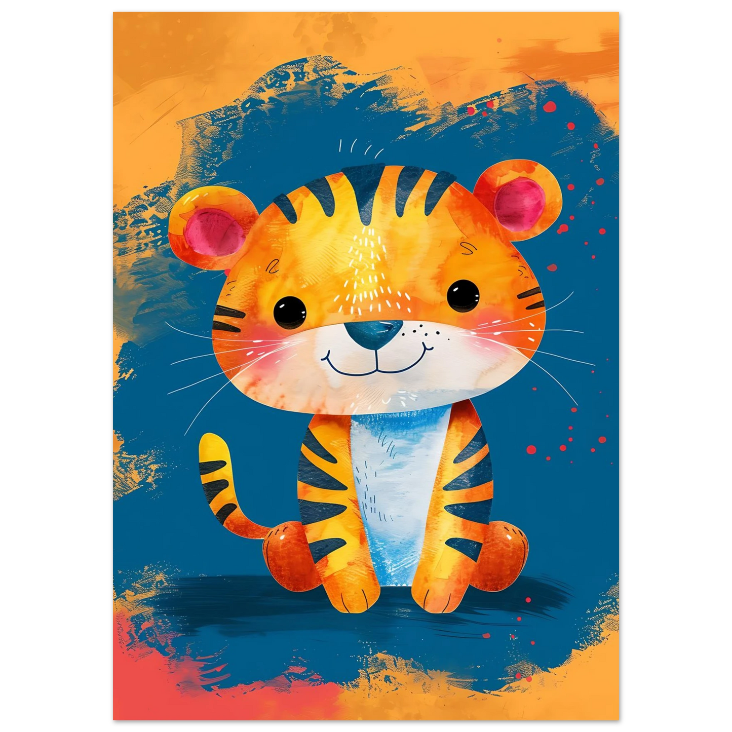 Baby Tiger - Poster - Arthena