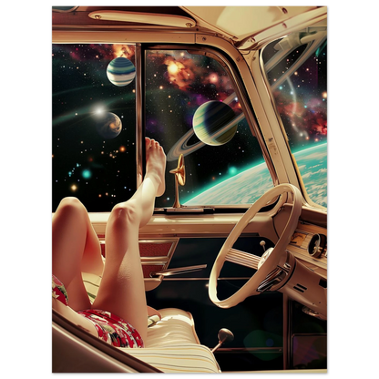 Galactic Getaway - Poster - Arthena