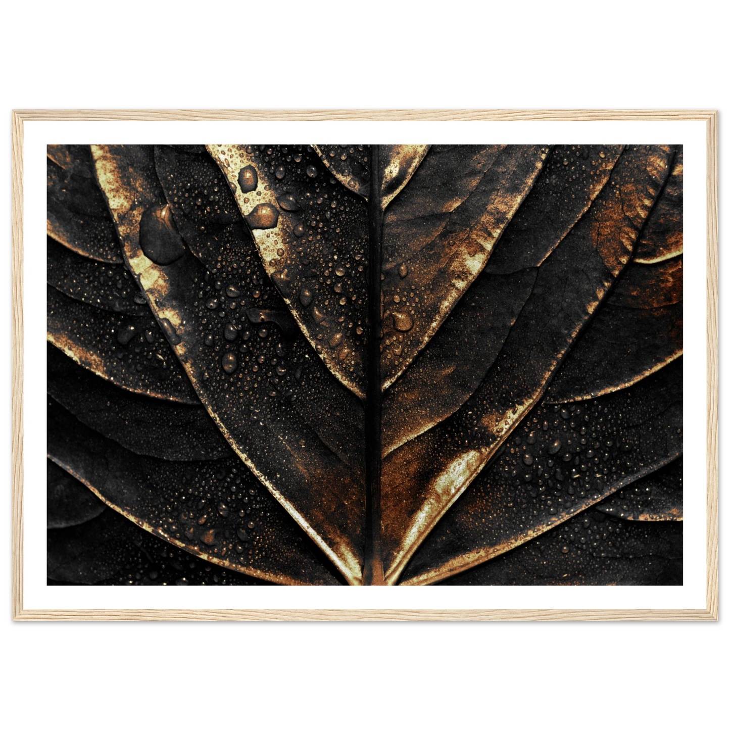 Gold Veins - Poster - Arthena