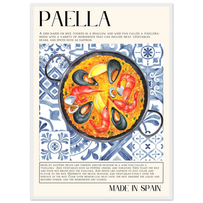 Paella - Poster - Arthena