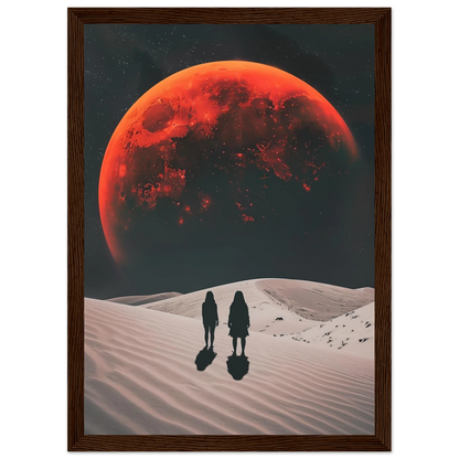 Two Gazes Towards the Unknown - Poster - Arthena