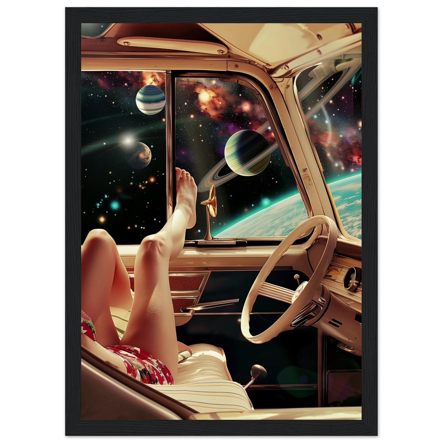 Galactic Getaway - Poster - Arthena